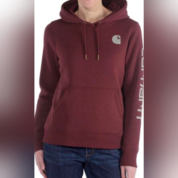 Carhartt Sweaters - Carhartt Midweight Logo Graphic Hoodie Sweatshirt Size XL MSRP $54.99